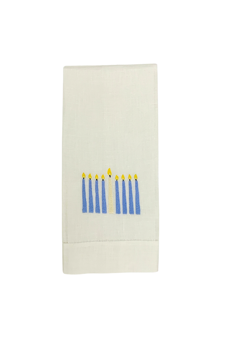 Hanukkah Tea Towels, Main, color, Beige