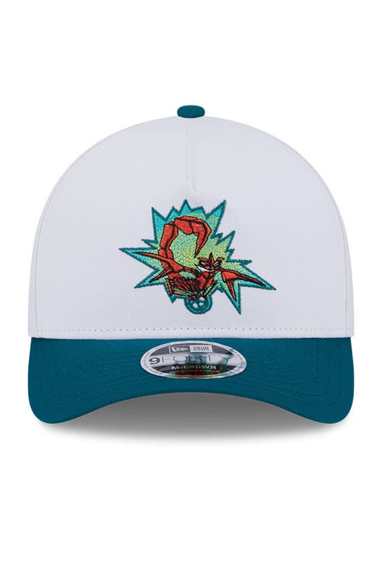 Men's New Era  White/Green San Jose Earthquakes 2025 Jersey Hook 9FORTY M-Crown Adjustable Hat, Alternate, color, White