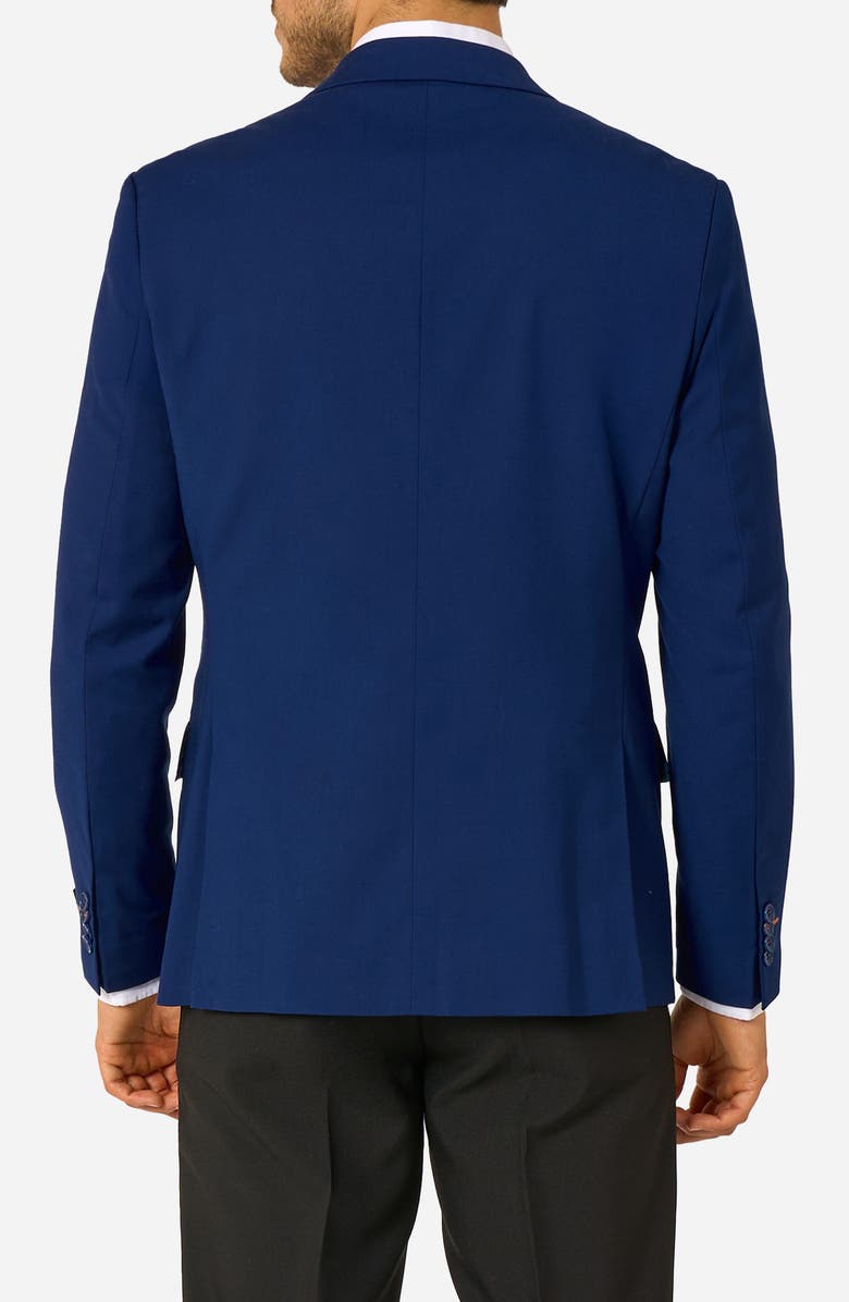 OppoSuits x Sonic the Hedgehog Daily Slim Fit Blue Sport Coat, Alternate, color, Blue