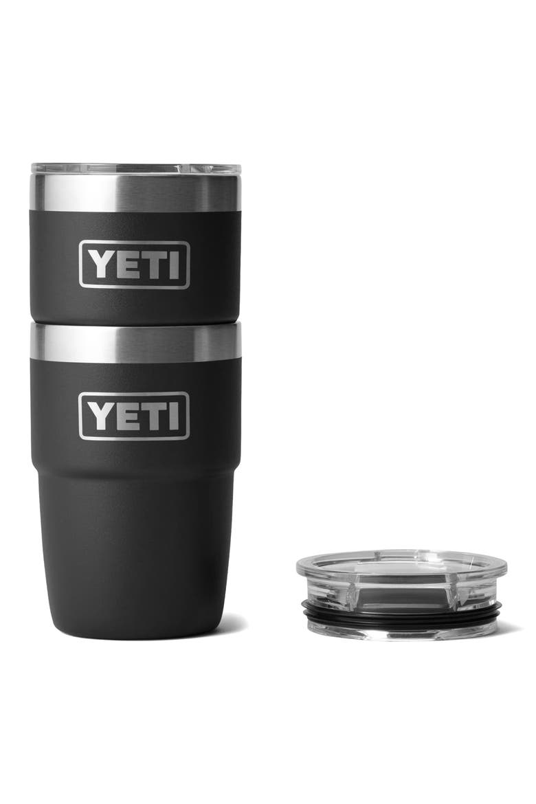 Rambler 8-Ounce Stackable Cup, Alternate, color, BLACK