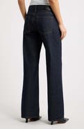 FRAME The Gray Wide Leg Jeans