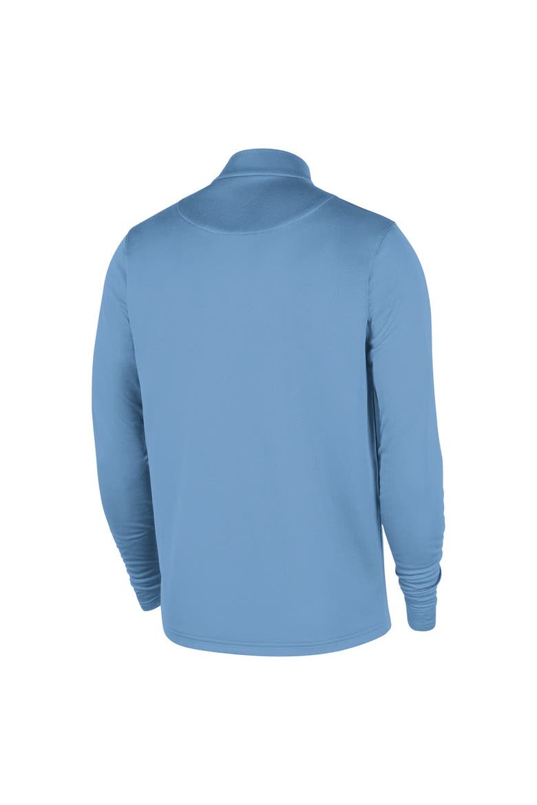 Men's Nike  Light Blue Memphis Grizzlies 2025/26 City Edition Remix Authentic Coaches Dri-FIT Half-Zip Top, Alternate, color, Light Blue