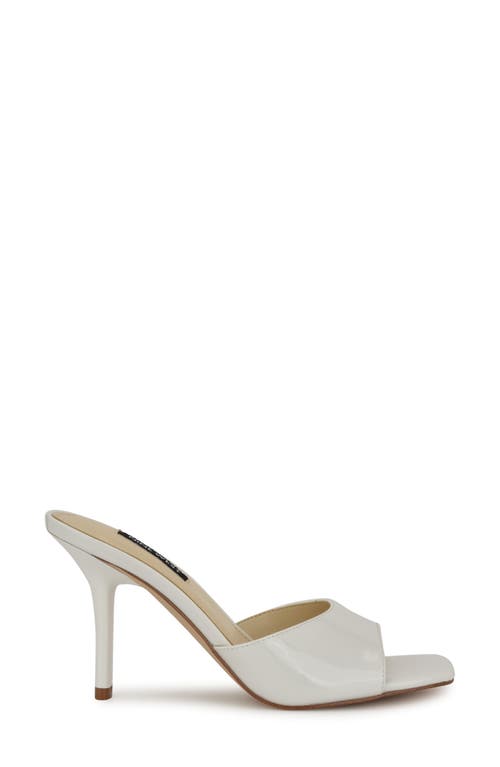 Nine West Disko High Heel Sandal In White
