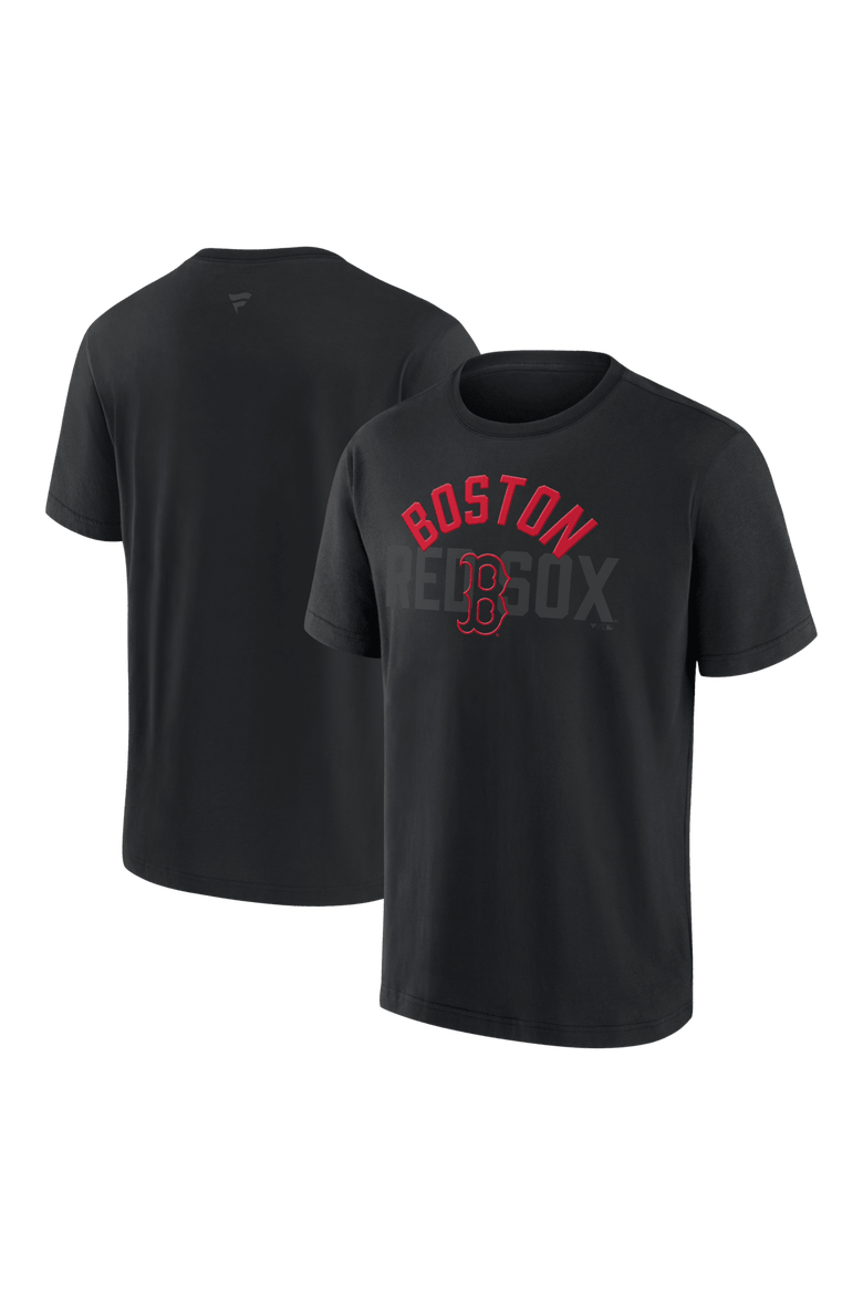 Men's Fanatics  Boston Red Sox Black Out Heavyweight T-Shirt, Main, color, Black