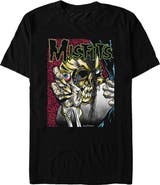 Misfits Men's Misfits Colorful Eye Skull Poster Graphic Tee
