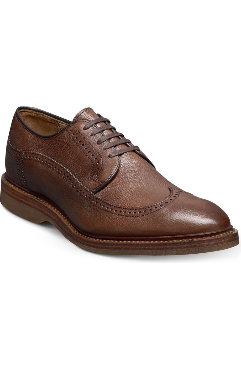 Allen Edmonds Winston Verse Wingtip Brogue Oxford, Main, color, Chili