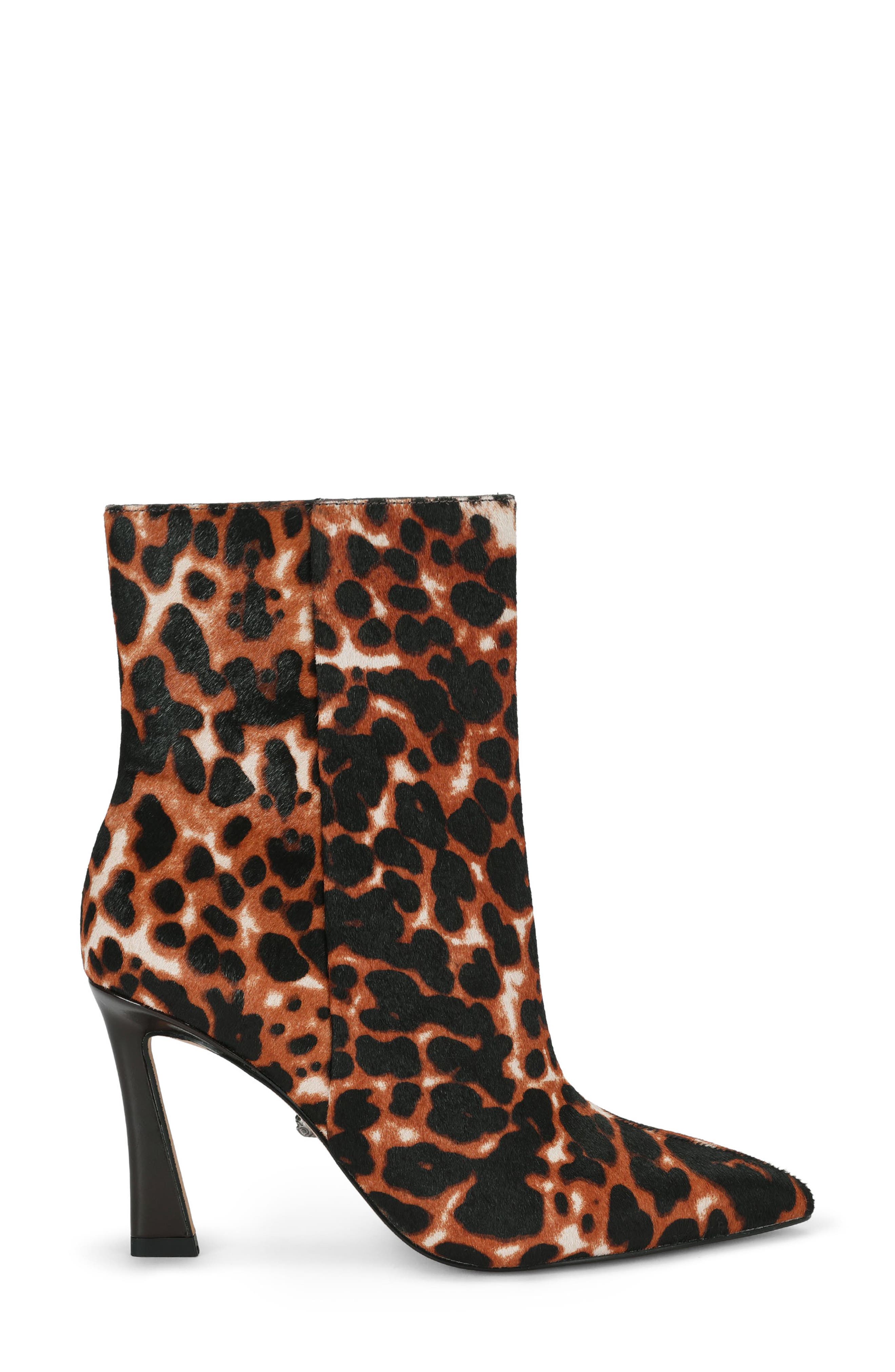 Annabel Genuine Calf Hair Bootie, Alternate, color, OPEN BROWN