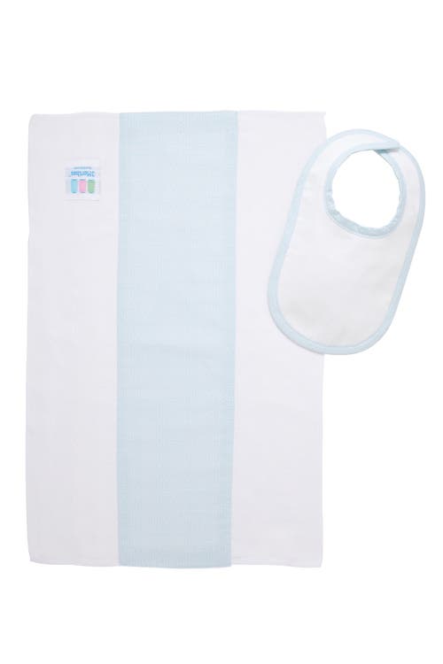 3 Marthas Dot Drooler Bib & Burp Set