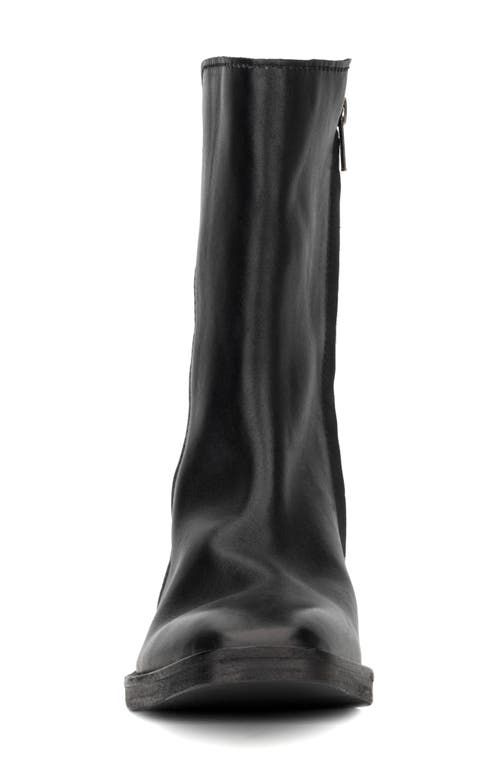 Vintage Foundry Annabell Leather Lace Up Boot In Black