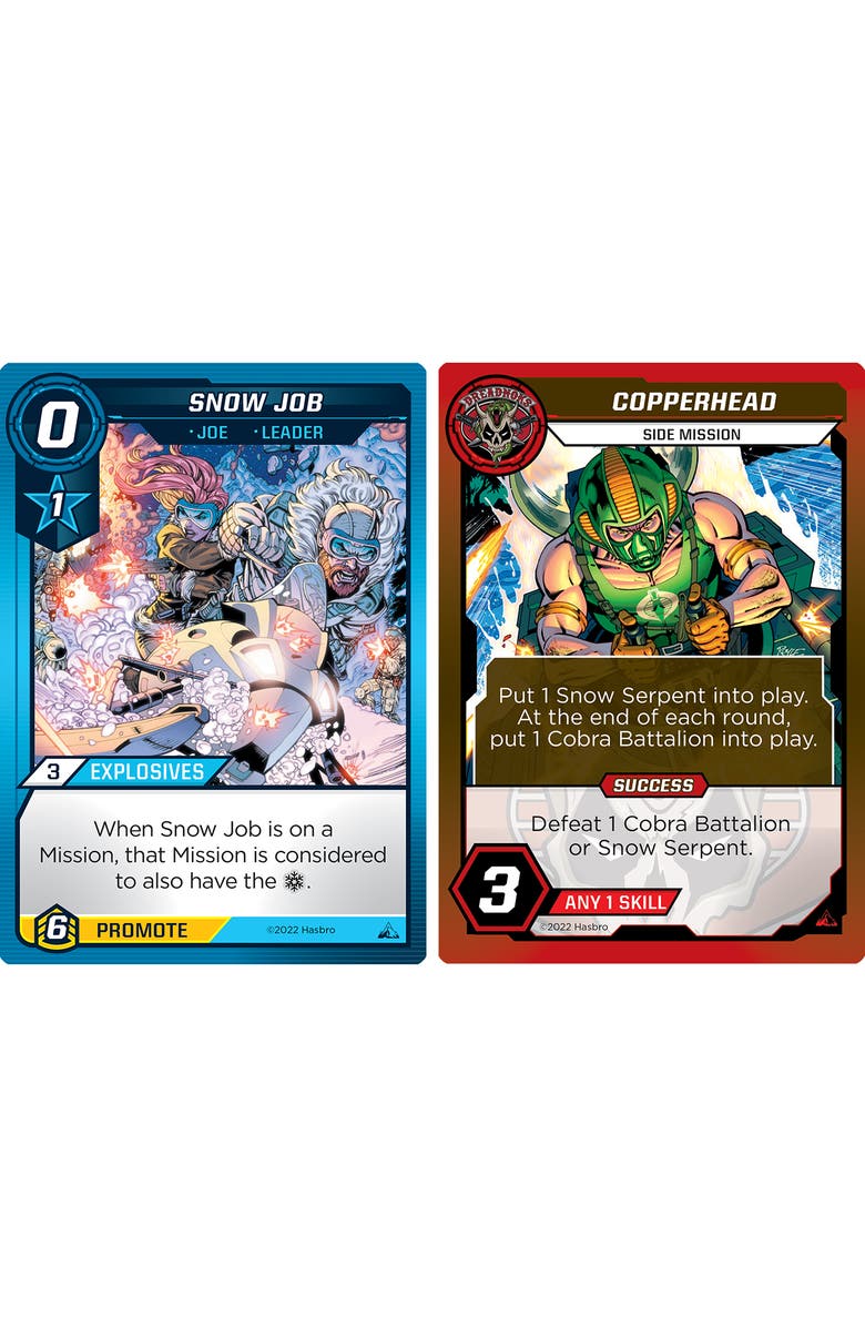 Renegade Game Studios G.I. Joe Deckbuilding Game Coldsnap Expansion, Alternate, color, Multicolored