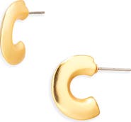 Karine Sultan Petite Arc Hoop Earrings