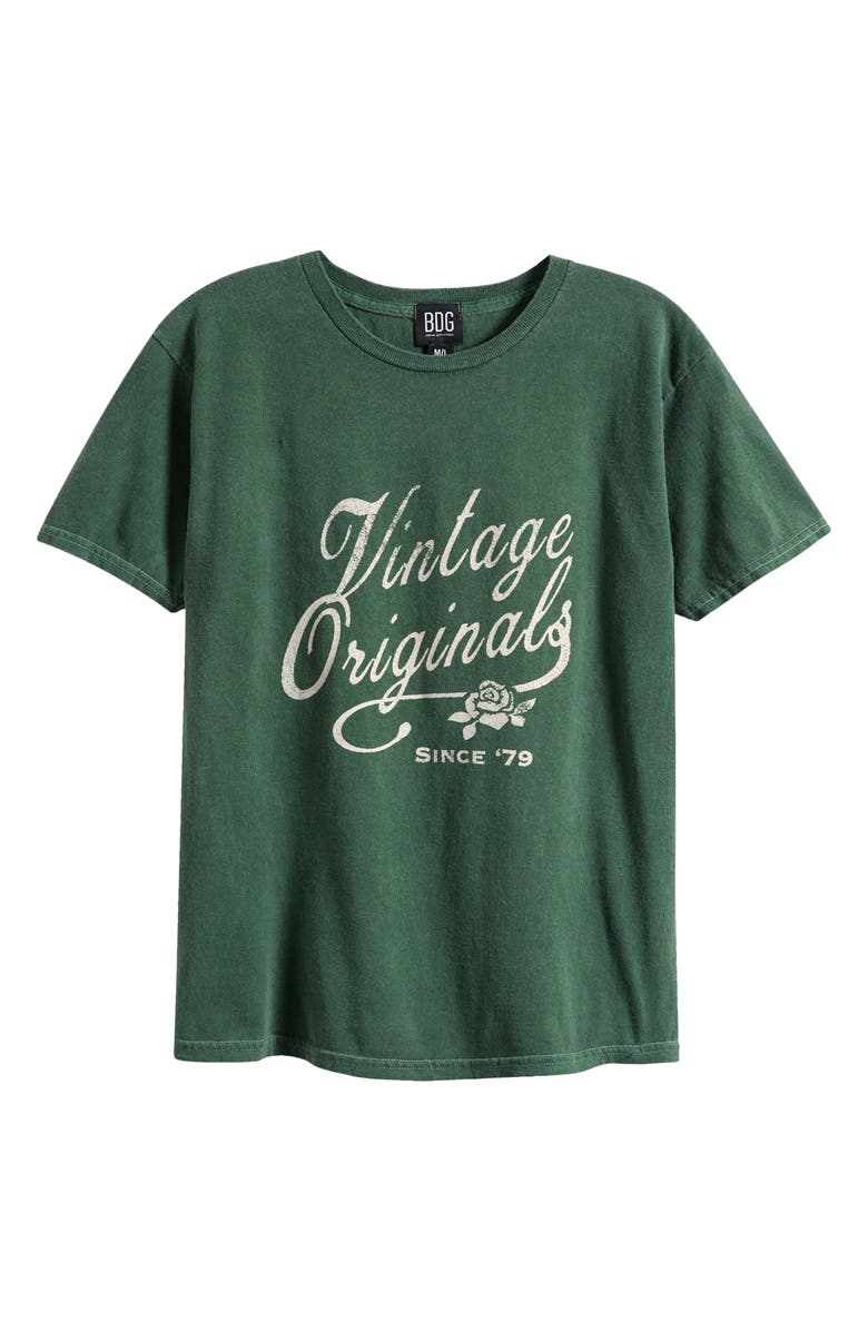 BDG Urban Outfitters Original Relaxed Baby T-Shirt, Alternate, color, Green