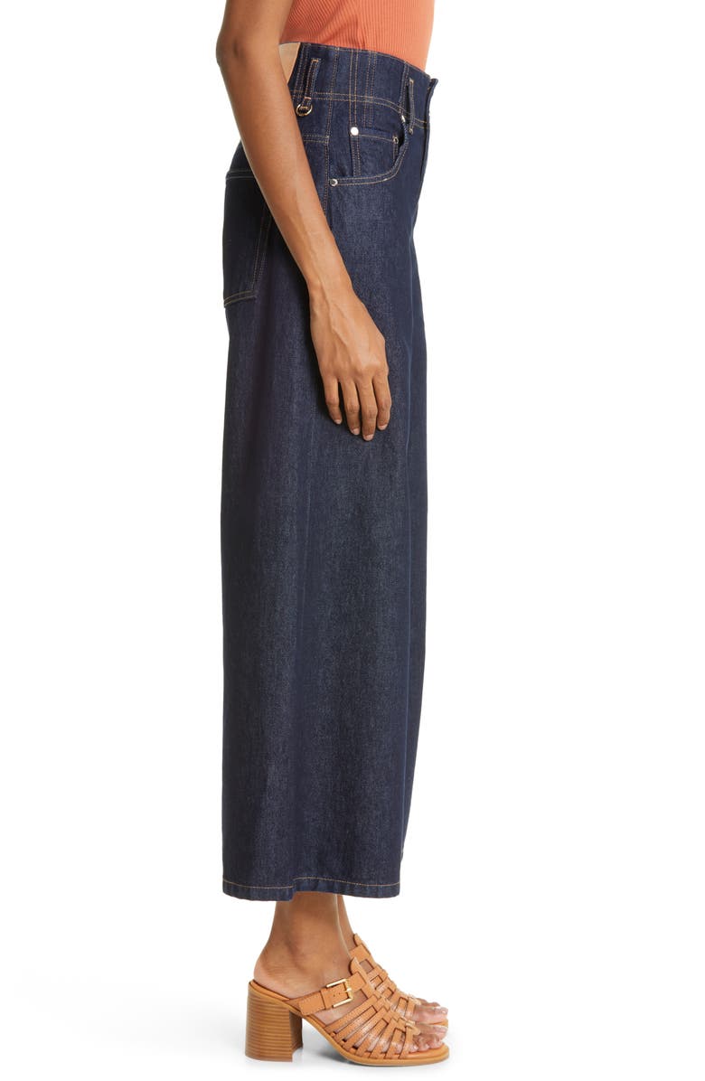 Ulla Johnson The Yvette Flare Ankle Jeans, Alternate, color, 