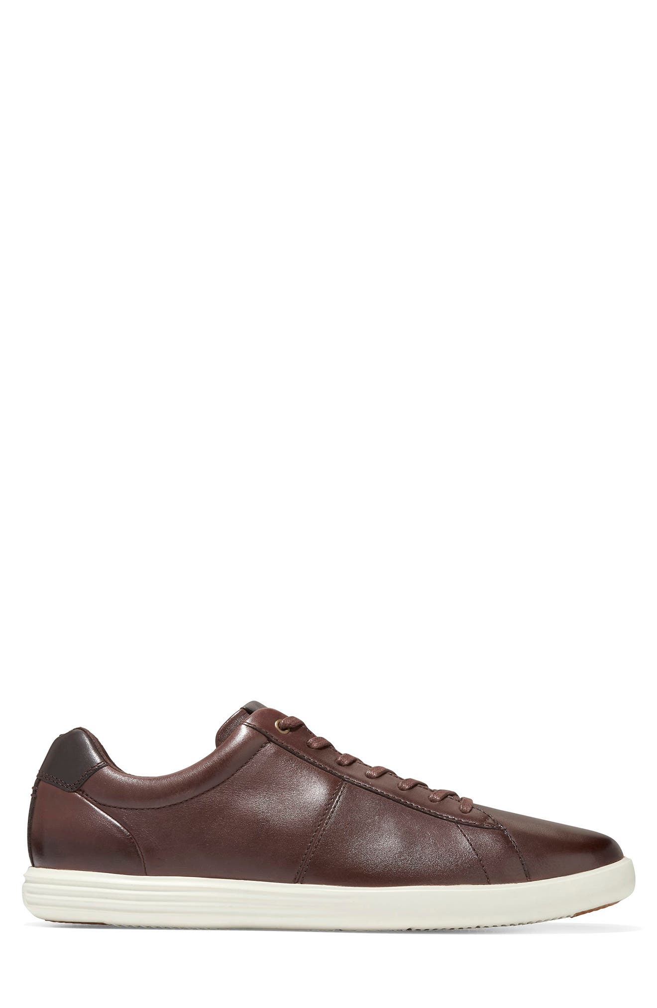Reagan Sneaker, Alternate, color, CHESTNUT/ DARK BROWN/ IVORY