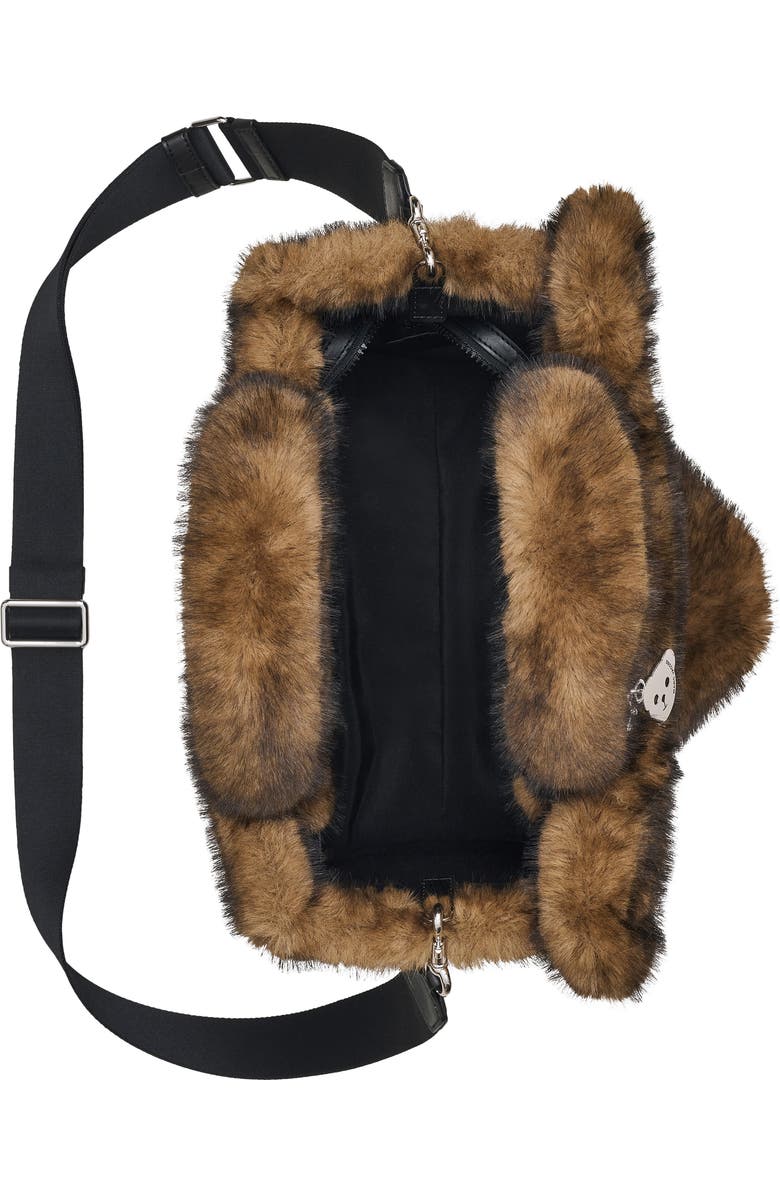 Marc Jacobs The Medium Teddy Faux Fur Tote, Alternate, color,