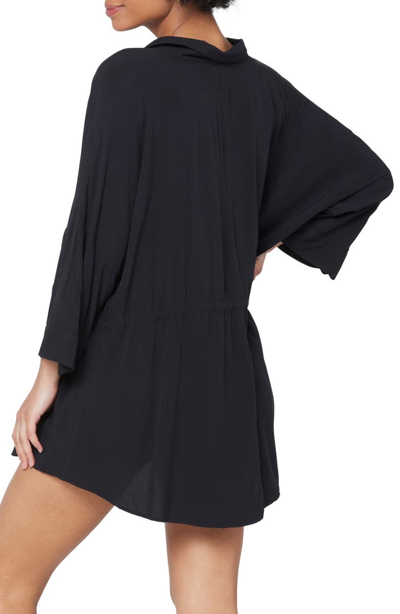 LSPACE L Space Pacifica Cover-Up Tunic, Alternate, color, Black