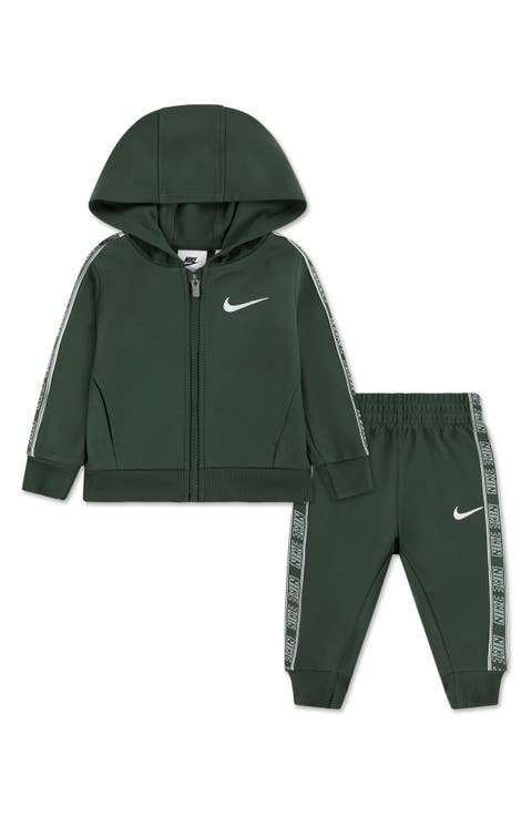 Hooded Zip Propus Taping Hoodie & Joggers Set