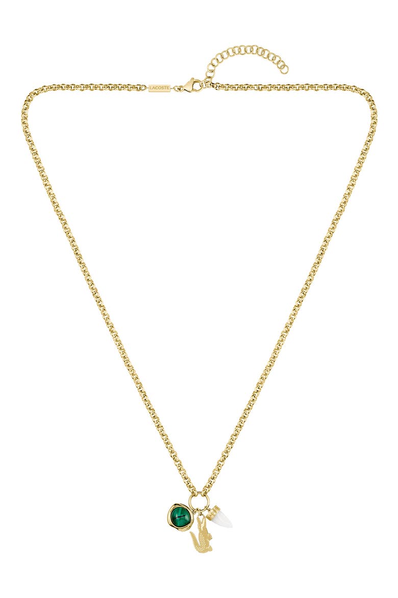 Men's Umpire Pendant Necklace, Main, color, GOLD