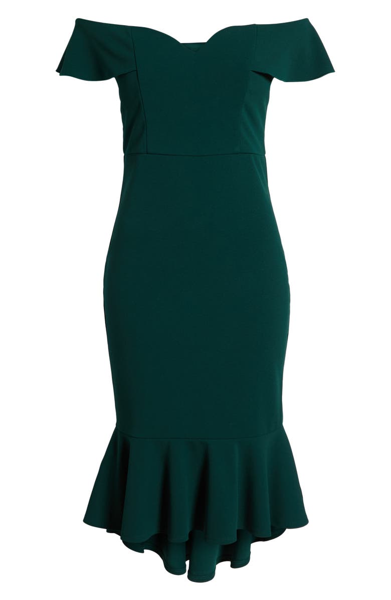 LOVE, NICKIE LEW Sweetheart Midi Dress, Alternate, color,