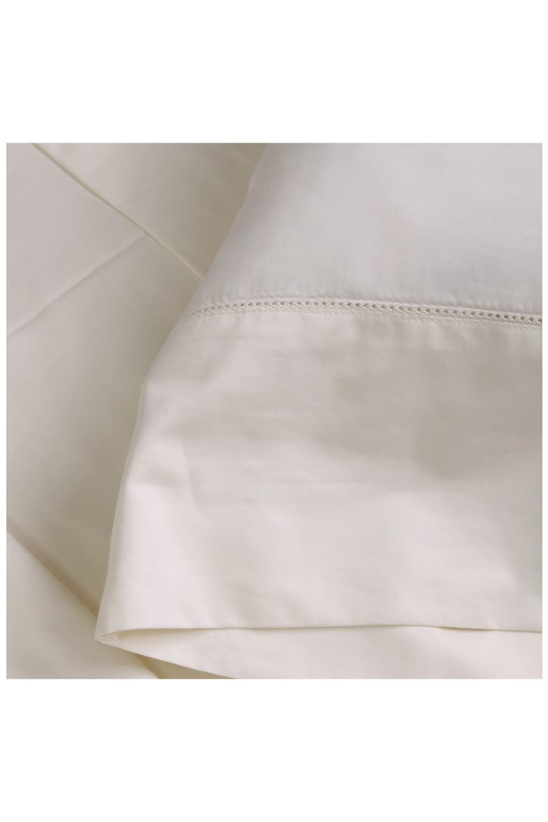 Classico Cotton Sateen Duvet Cover & Sham Set, Alternate, color, IVORY