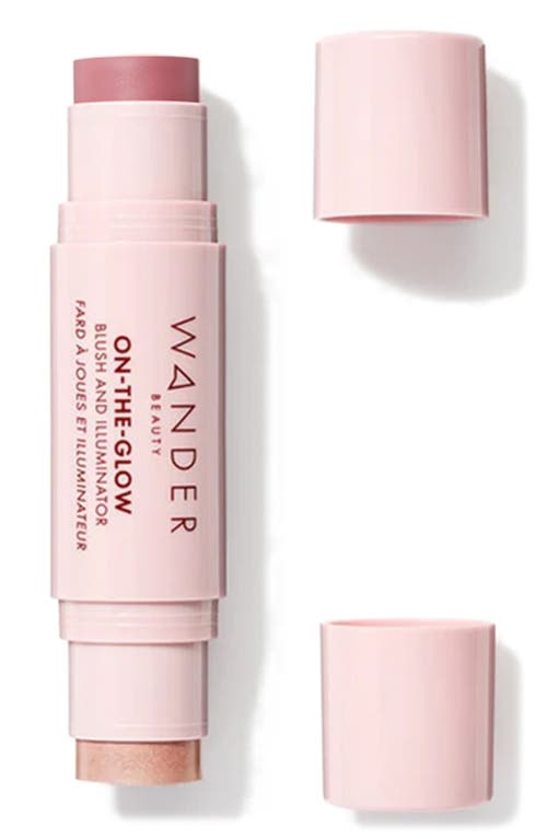 Wander Beauty On-the-glow Blush & Illuminator In Dusk/nude Glow