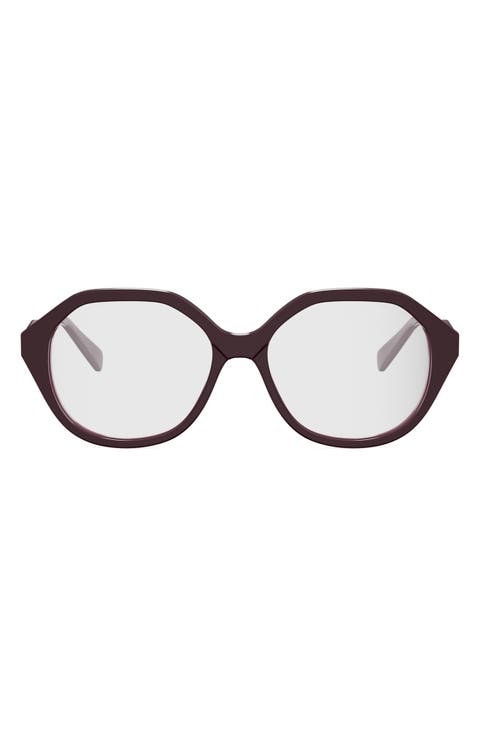 54mm Geometric Eyeglasses