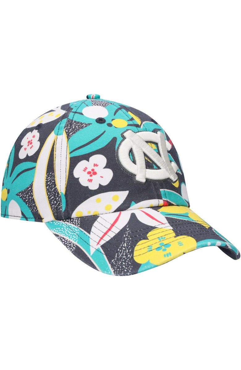 '47 Women's '47 Charcoal North Carolina Tar Heels Plumeria Clean Up Adjustable Hat, Alternate, color,