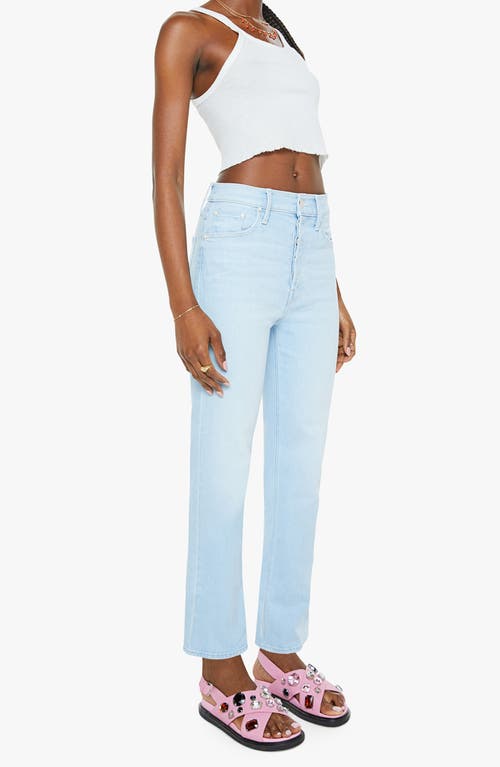 Mother The Tripper High Waist Ankle Fray Flare Jeans