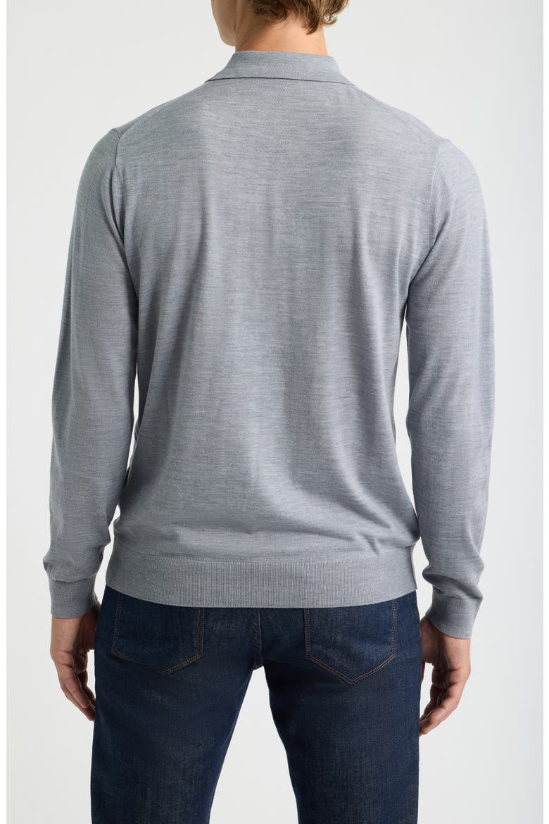 Crown Crafted Dorset Merino Wool Crewneck Sweater, Alternate, color, GREY HEATHER