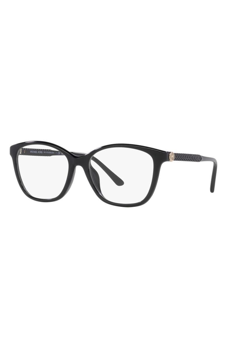 Michael Kors Boulder 55mm Square Optical Glasses, Alternate, color,