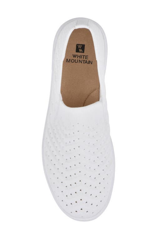 White Mountain Footwear Courage Slip-on Sneaker In Multi