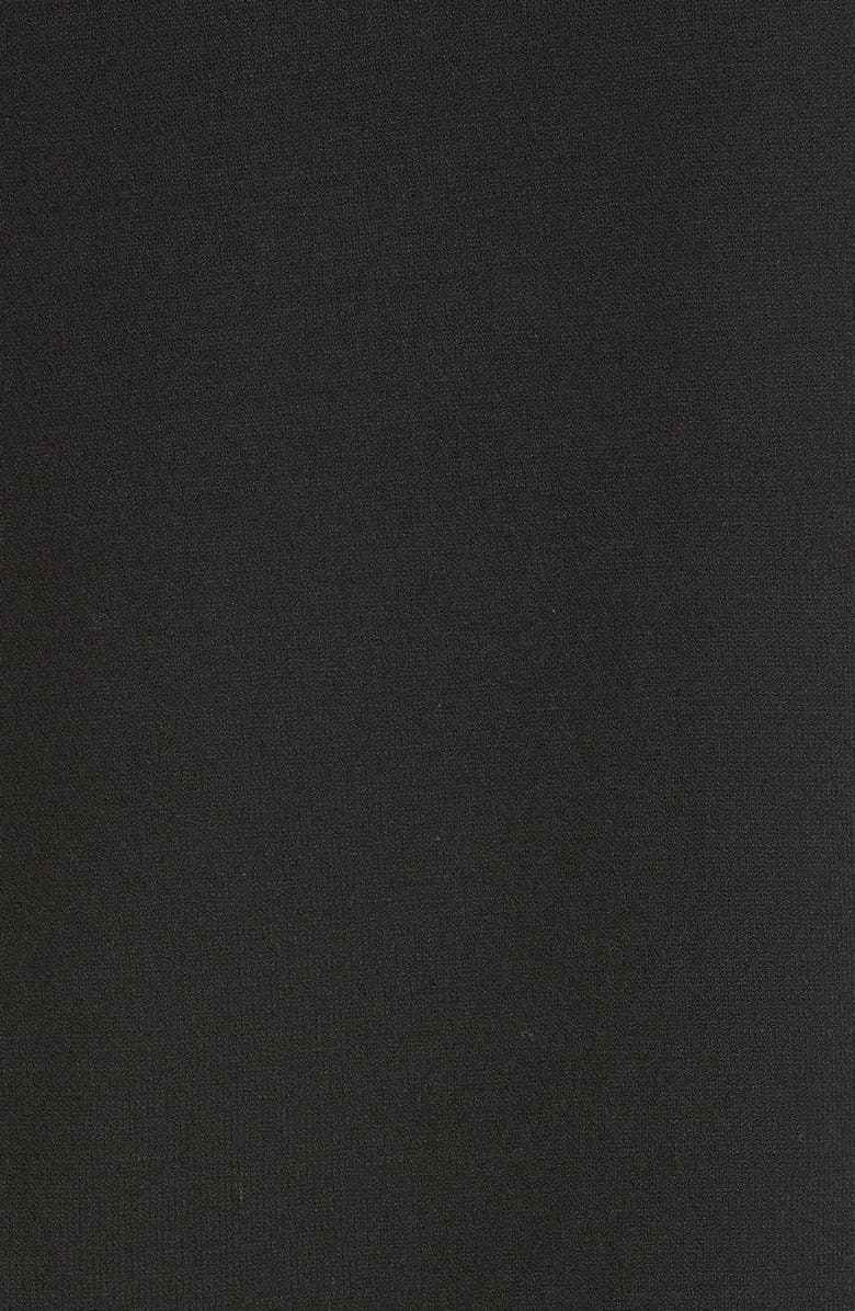 Lafayette 148 New York Mock Neck Short Sleeve Sweater, Alternate, color,