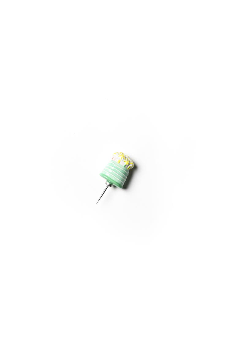 Sparkle Cake Party Pick, Main, color, Blue