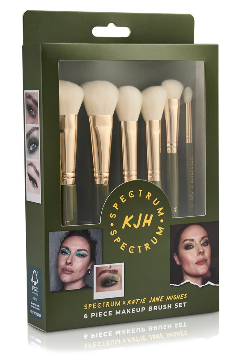 貴重美品◆MAKE-UP TECHNOLOGY P.J. HUGHES. 日本語 x Katie Jane Hughes 6-Piece Makeup Brush Set (Women) | Nordstrom