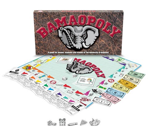 University Of Alabama Bamaopoly Monopoly Board Game