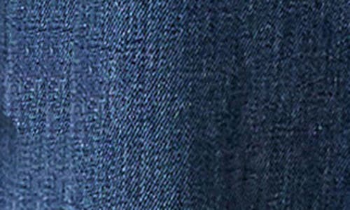 Le Jean Raw Hem High Waist Barrel Jeans In Blue