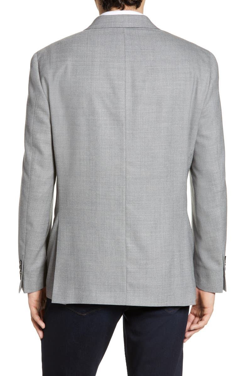 Hart Schaffner Marx New York Fit Solid Wool Blazer, Alternate, color, 