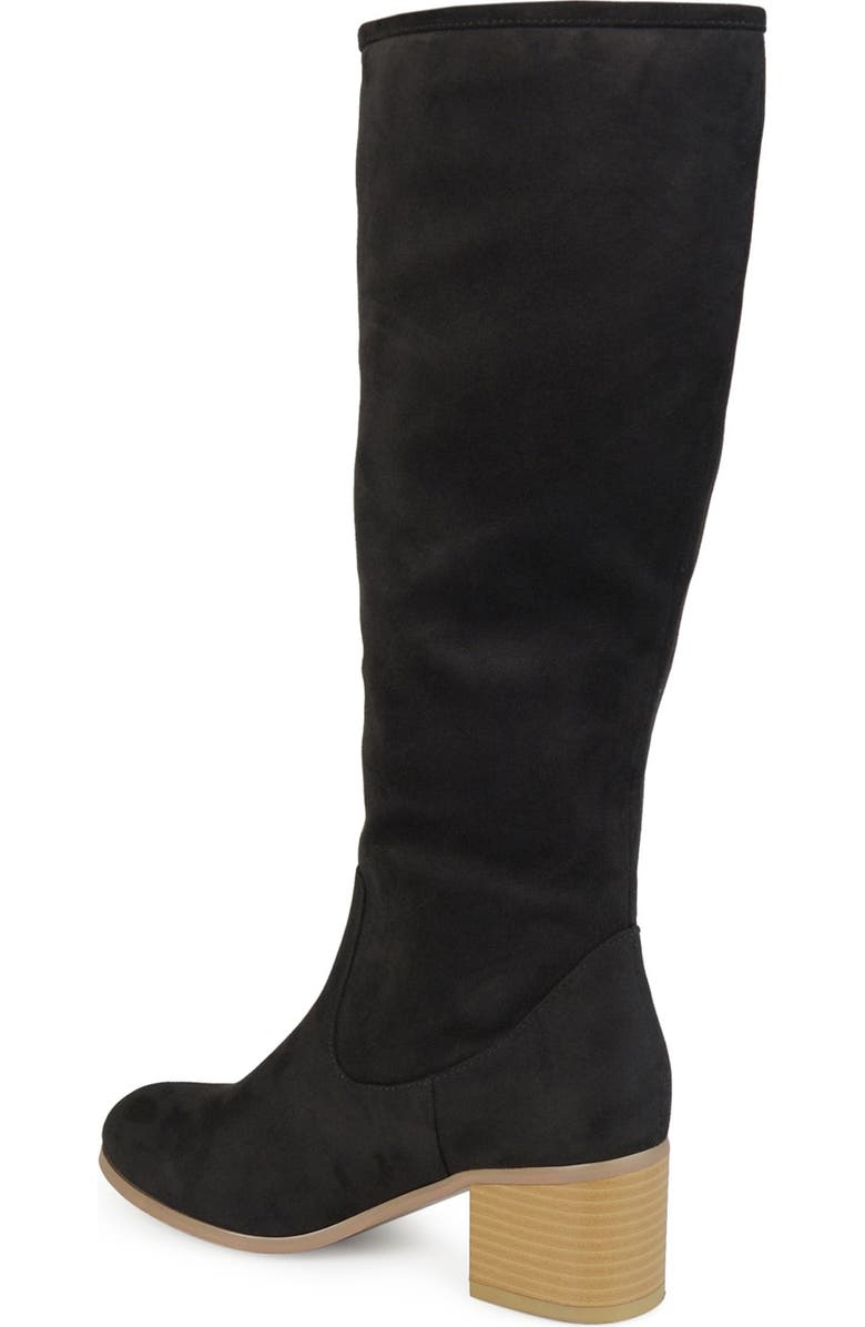Journee Collection JOURNEE Sanora Knee High Boot, Alternate, color, Black