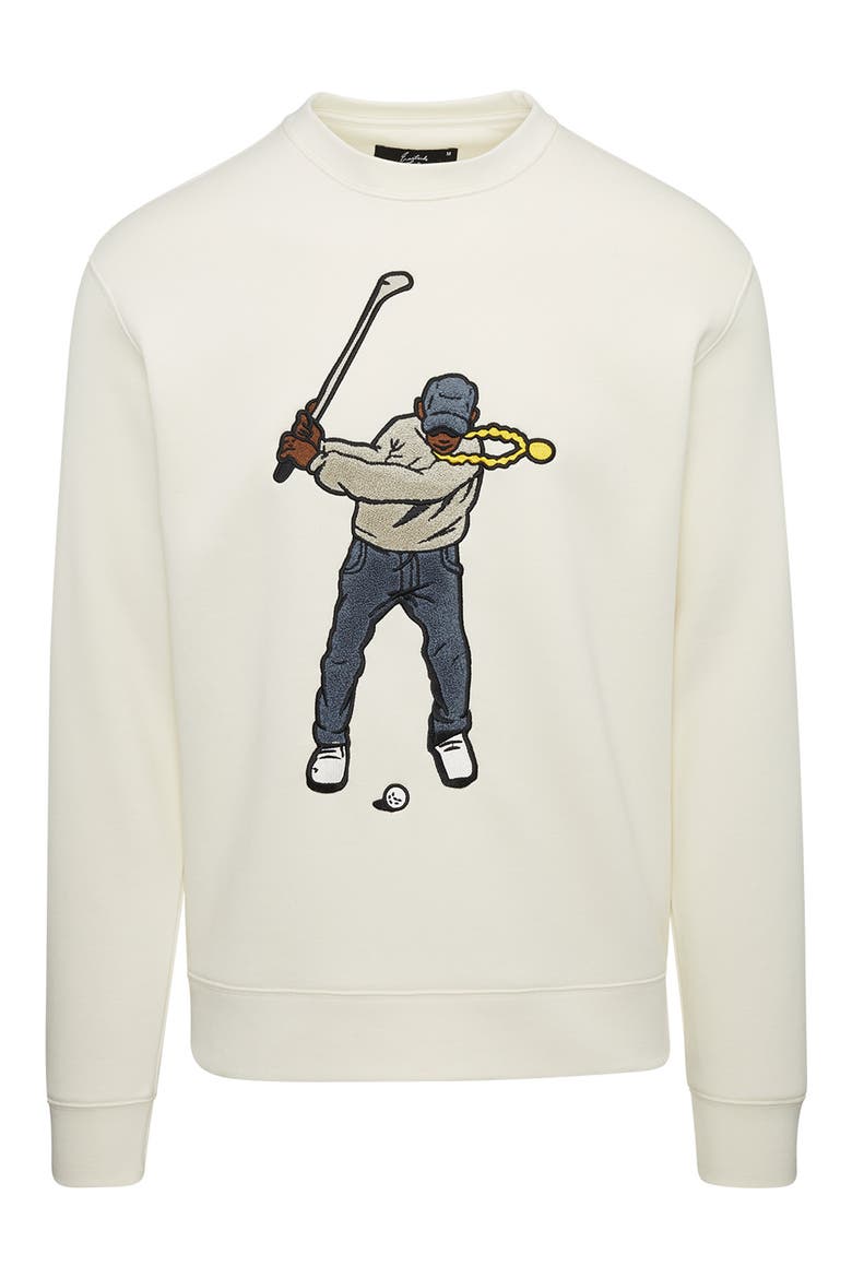 Core Fleece Sweatshirt, Main, color, PUMICE