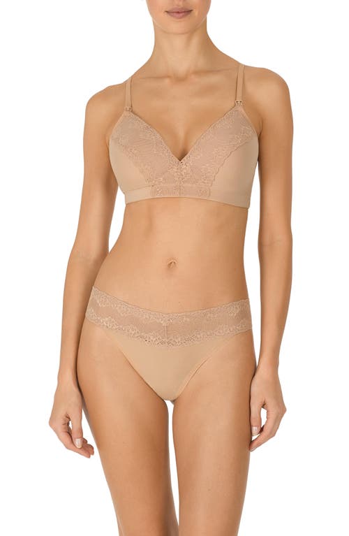 Natori Bliss Perfection Maternity Wireless T-shirt Bra In Brown