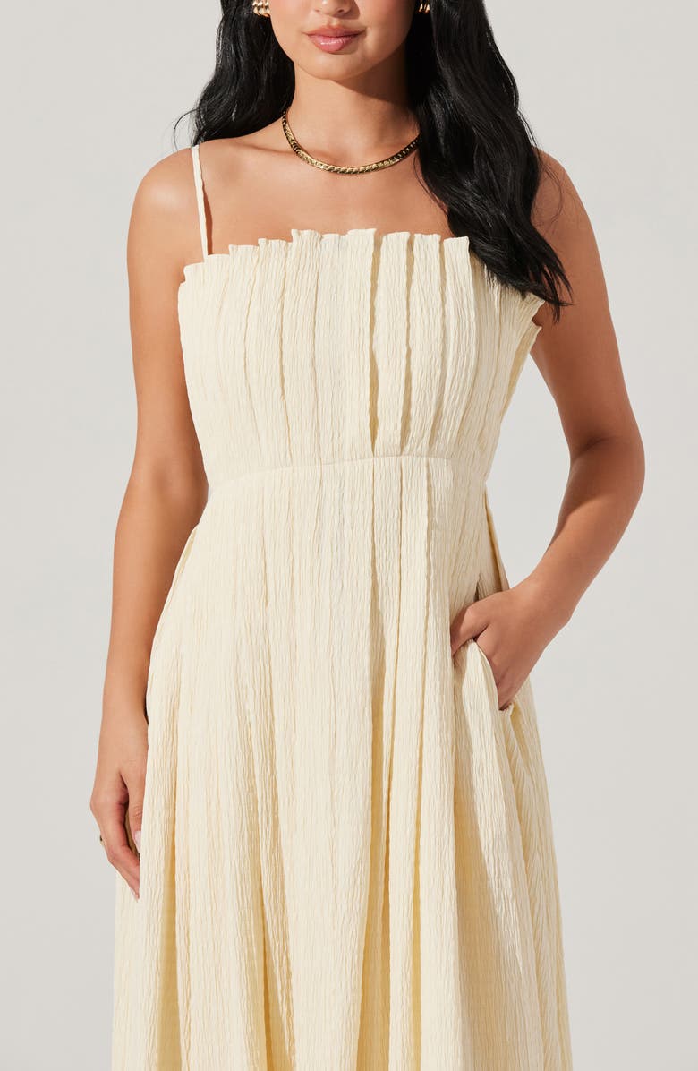 Sunny Pleated Crinkle Dress