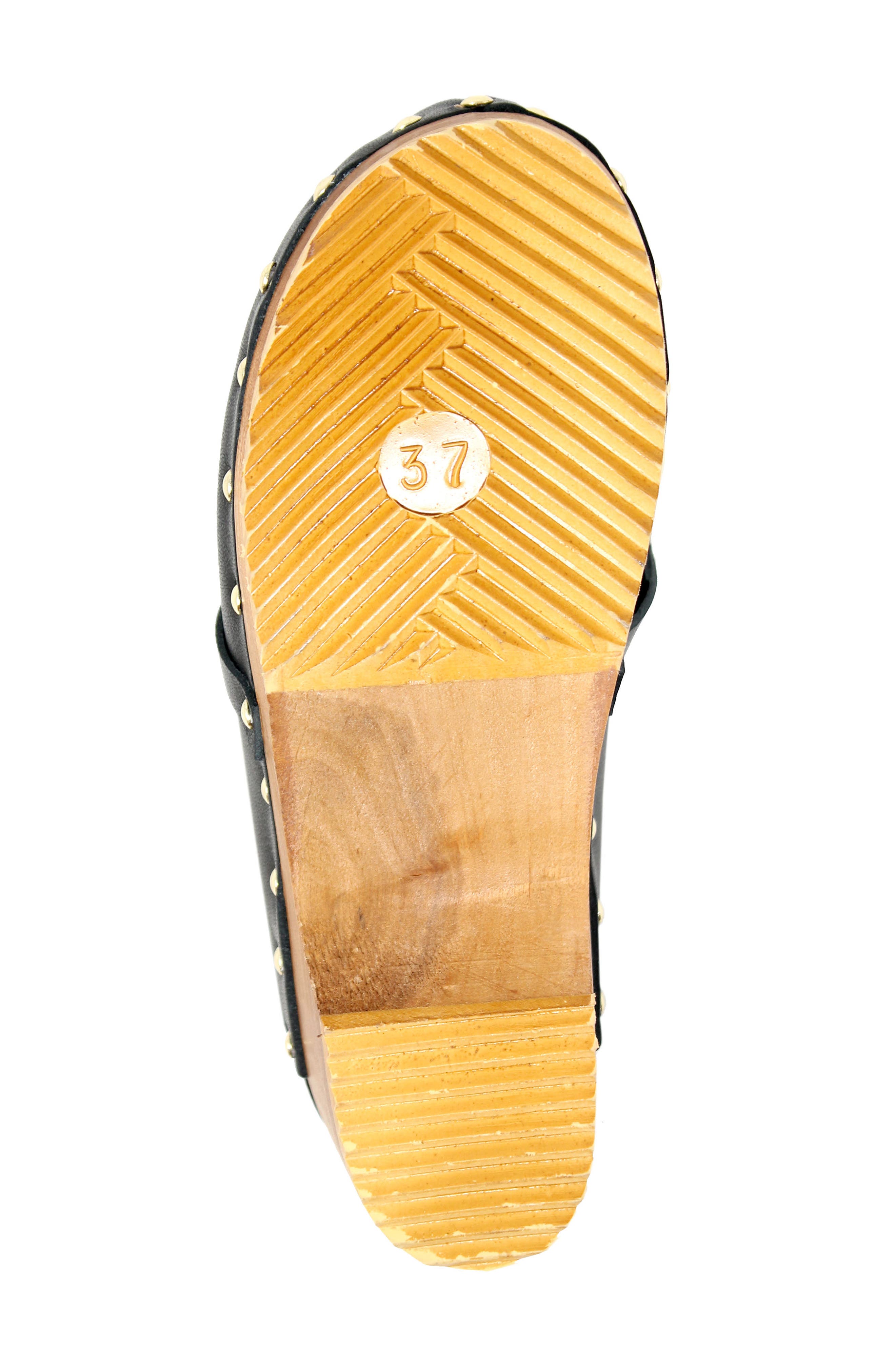 Charles David Siena Clog, Alternate, color, Black-Lech