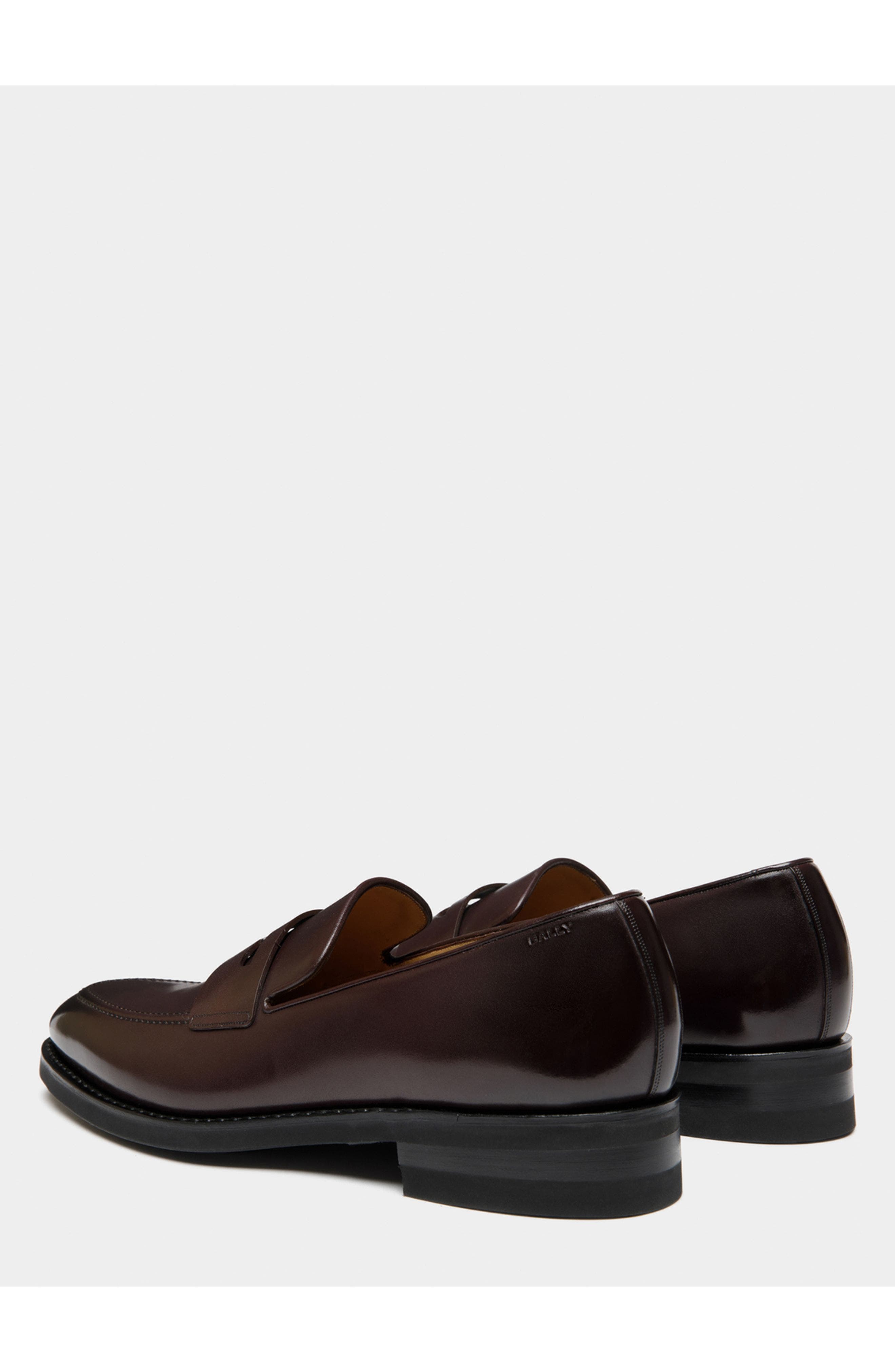 Bally Scribe Un Loafer in Leather, Alternate, color, 