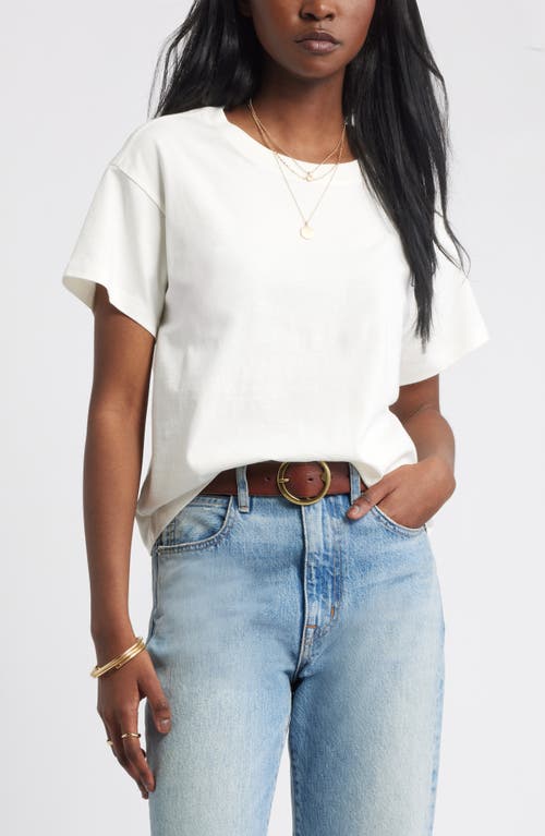 Treasure & Bond Favorite Cotton T-shirt In White