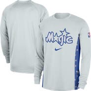 Nike Men's Nike  Silver Orlando Magic 2025/26 City Edition Authentic Pregame Dri-FIT Long Sleeve Shooting T-Shirt