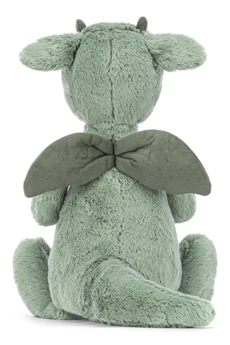 Medium Bashful Dragon Stuffed Animal, Alternate, color, PASTEL GREEN