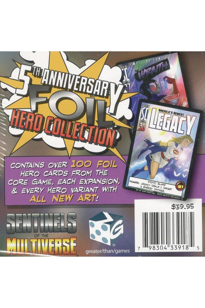 Sentinels Of The MultiverseFoil Hero Collection Card Game 100+ Foil Cards, Alternate, color, Multicolored