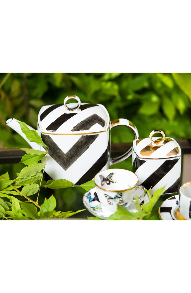 Christian Lacroix Sol y Samba Sugar Bowl, Alternate, color, 