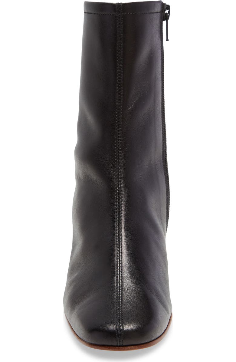 By Far Sofia Block Heel Bootie, Alternate, color,