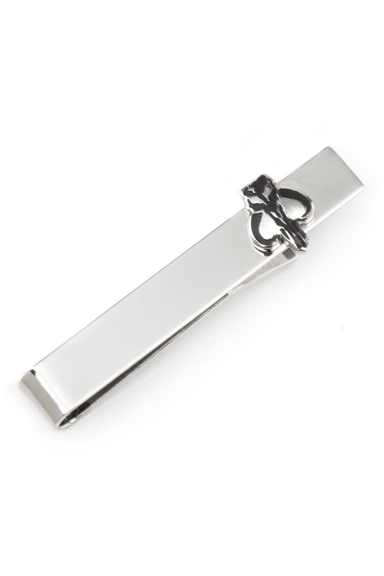 Star Wars™ - Mandalorian Tie Bar, Main, color, SILVER